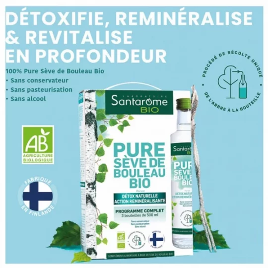 Santarome Bio Pure Sève de Bouleau Bio - image 5