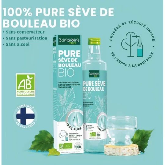 Santarome Bio Pure Sève de Bouleau Bio - image 8