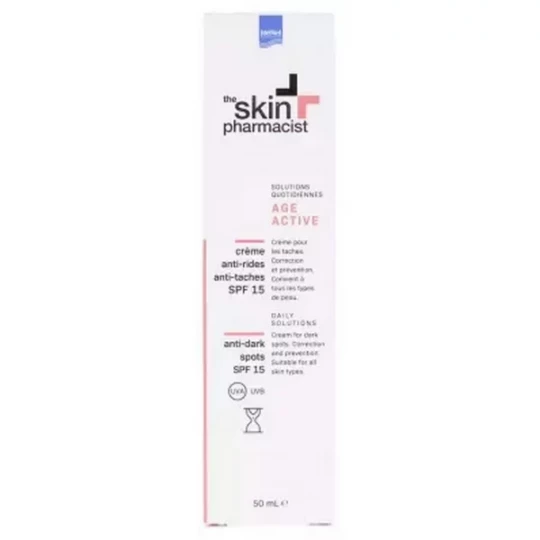 The Skin Pharmacist Age Active Crème Anti-Rides Anti-Taches SPF15 50 ml