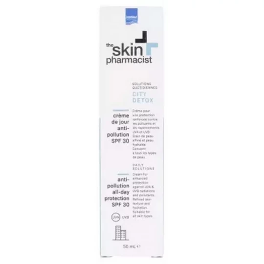 The Skin Pharmacist City Détox Crème de Jour Anti-Pollution SPF30 50 ml