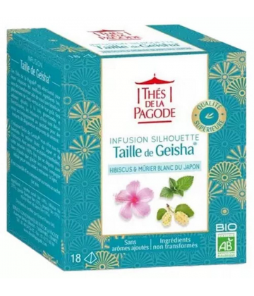 Thés de la Pagode Infusion Taille de Geisha Bio Sachets x 18