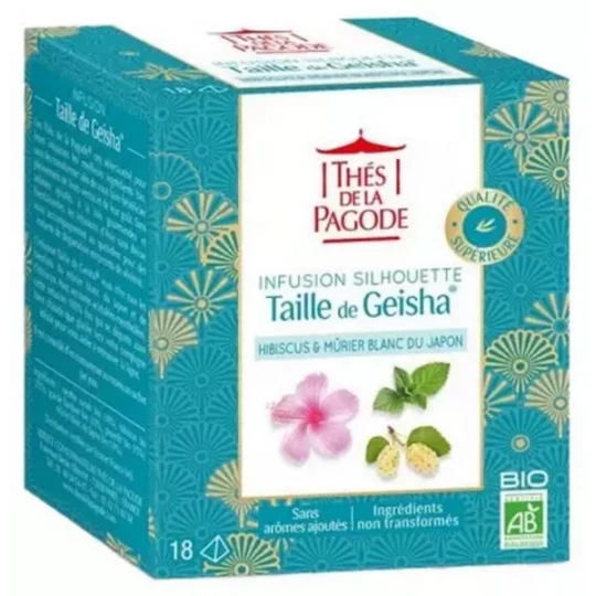 Thés de la Pagode Infusion Taille de Geisha Bio Sachets x 18