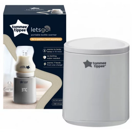 Tommee Tippee LetsGo Chauffe-Biberon Électrique Nomade