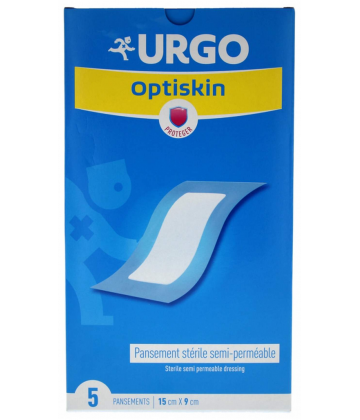 Urgo Optiskin Pansements Stériles Semi-Perméables 15 cm x 9 cm x 5