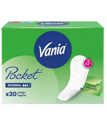 Vania Pocket Normal Protège-Lingeries x 30