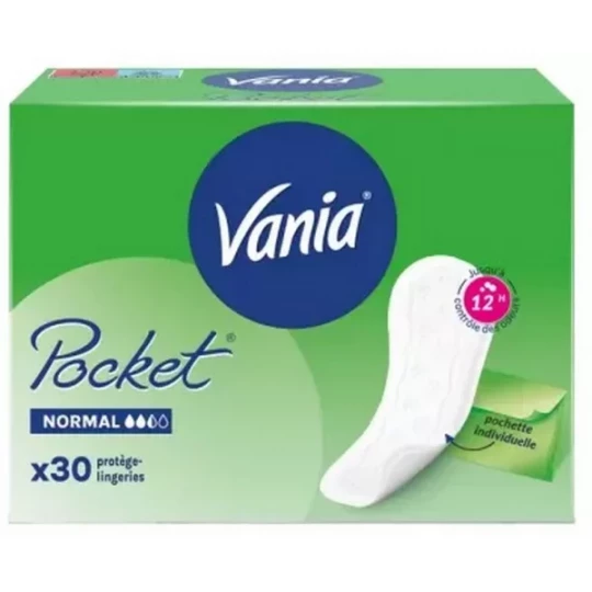 Vania Pocket Normal Protège-Lingeries x 30
