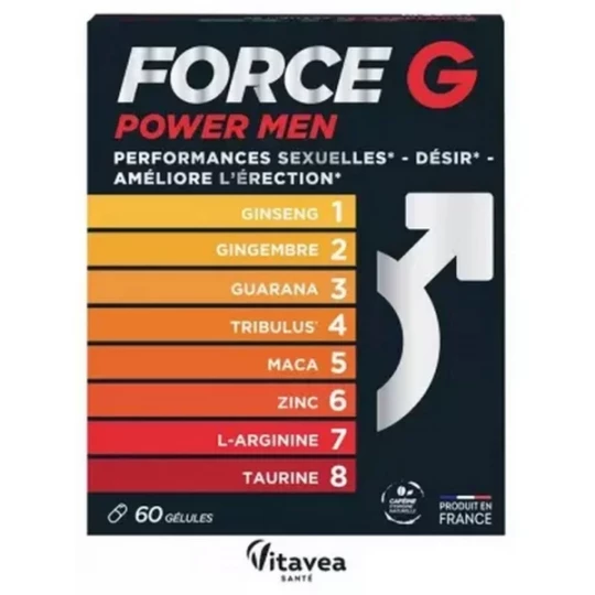 Vitavea Force G Power Men Gélules x 60