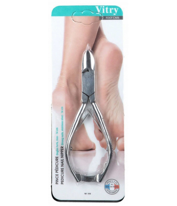 Vitry Foot Care Pince Pédicure Ongles Forts Inox 14 cm