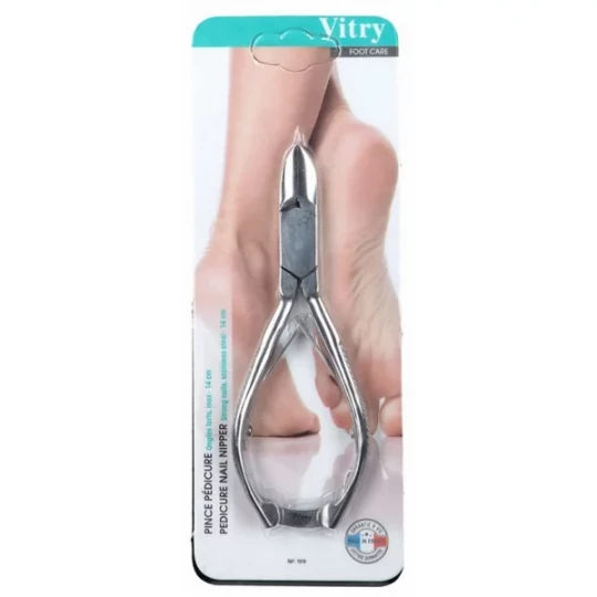 Vitry Foot Care Pince Pédicure Ongles Forts Inox 14 cm