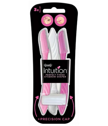 Wilkinson Intuition Rasoir Sourcils 3 Rasoirs