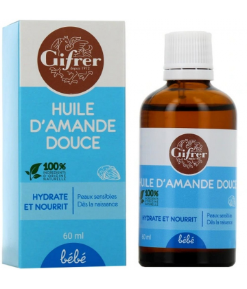 Gifrer Huile d'Amande Douce 60 ml