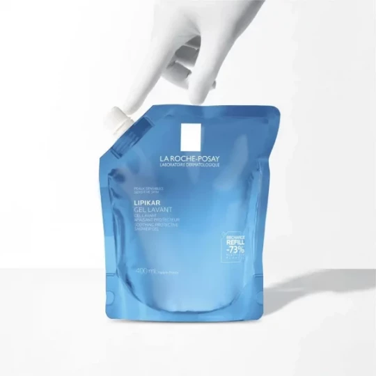 La Roche-Posay Lipikar Gel Lavant Recharge 400 ml - image 3