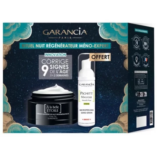 Garancia Coffret Rituel Nuit Régénérateur Méno-Expert