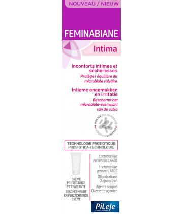 PiLeJe Feminabiane Intima Topique Inconforts Intimes et Sécheresses Crème 15 ml