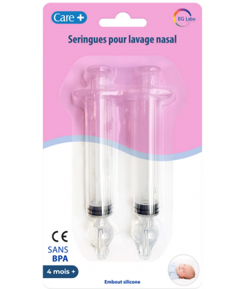 Care+ Seringues Nasales x 2