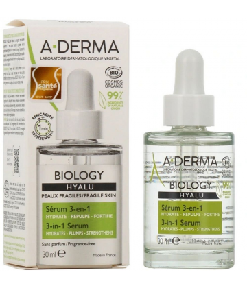 A-Derma Biology Hyalu Sérum 3 en 1 30 ml + Eau Micellaire 25 ml Offerte