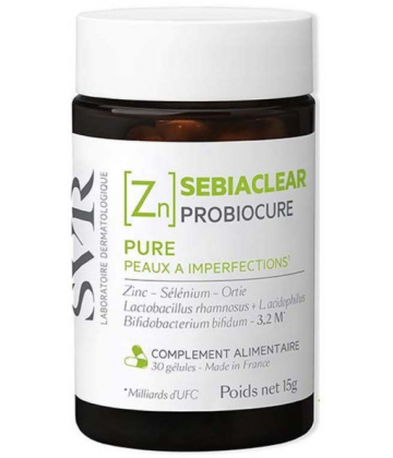 SVR Sebiaclear ProBiocure Gélules x 30