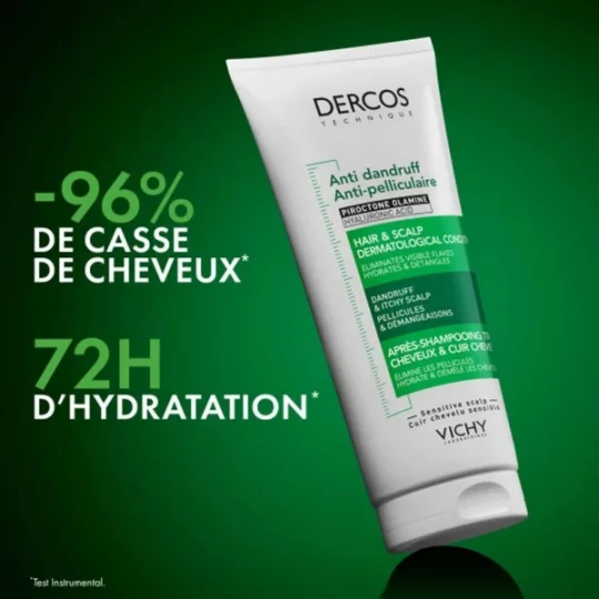 Vichy Dercos Aprés-Shampooing Traitant Anti-Pelliculaire 200 ml - image 2