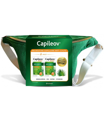 Nutreov Capileov Anti-Chute Gélules 2 x 30 + Sac Banane Offert