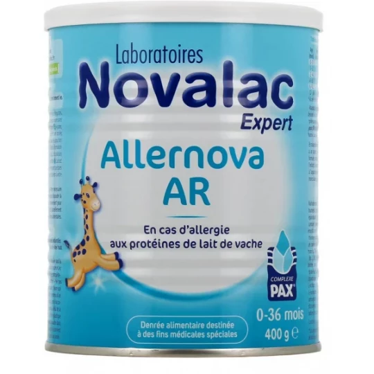 Novalac Expert Allernova AR Lait 0-36 Mois Poudre 400 g