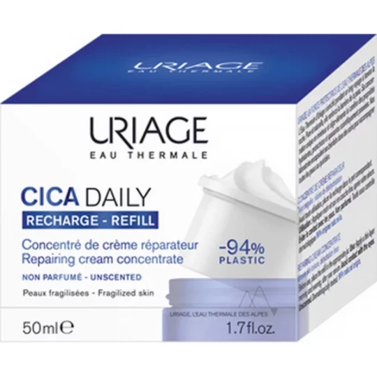 Uriage Cica-Daily Concentré De Crème Réparateur Recharge - image 2