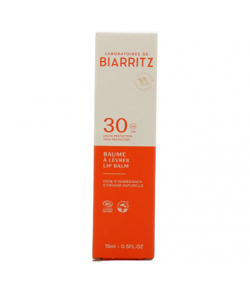 Laboratoire de Biarritz Baume à Lèvres SPF30 15 ml