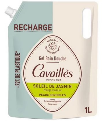 Rogé Cavaillès Gel Bain Douche Jasmin Recharge 1 L