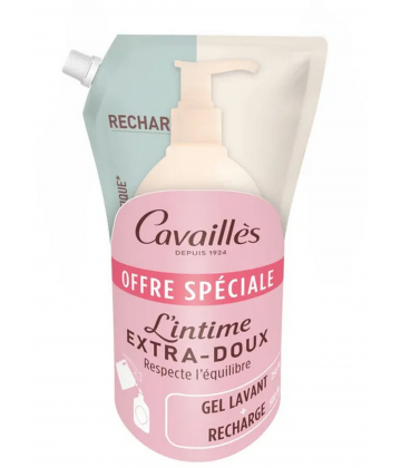 Rogé Cavaillès Soin Lavant Intime Extra-Doux 250 ml + Recharge 500 ml