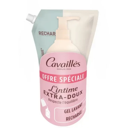 Rogé Cavaillès Soin Lavant Intime Extra-Doux 250 ml + Recharge 500 ml - image 2