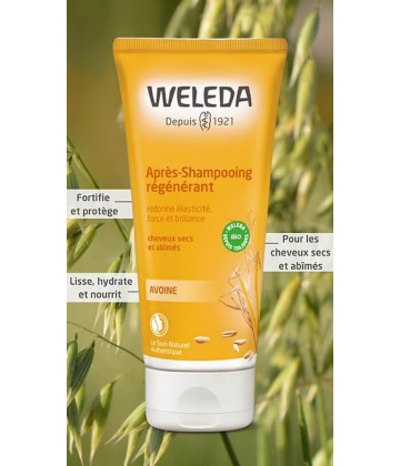 Weleda Après-shampooing Régénérant à l'Avoine 200 ml