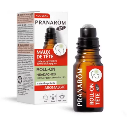 Pranarôm Aromalgic Maux de Tête Bio 5 ml