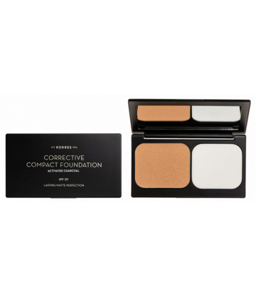 Korres Fond de Teint Compact Correcteur SPF20 9,5 g - Teinte : Teinte 3