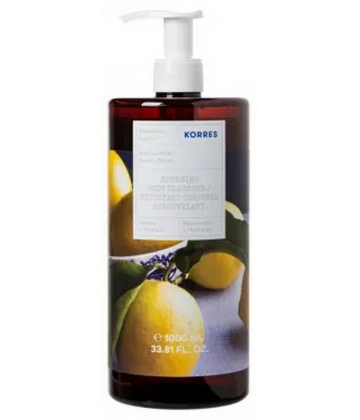 Korres Gel Douche Basilic Citron