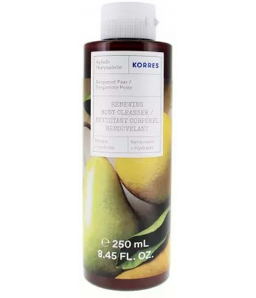 Korres Gel Douche Bergamote Poire 250 ml