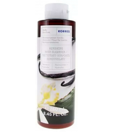 Korres Gel Douche Fleur de Vanille Méditerranéenne 250 ml
