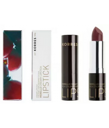 Korres Morello Creamy Lipstick 3,5 g - Teinte : 34 : Mocha Brown