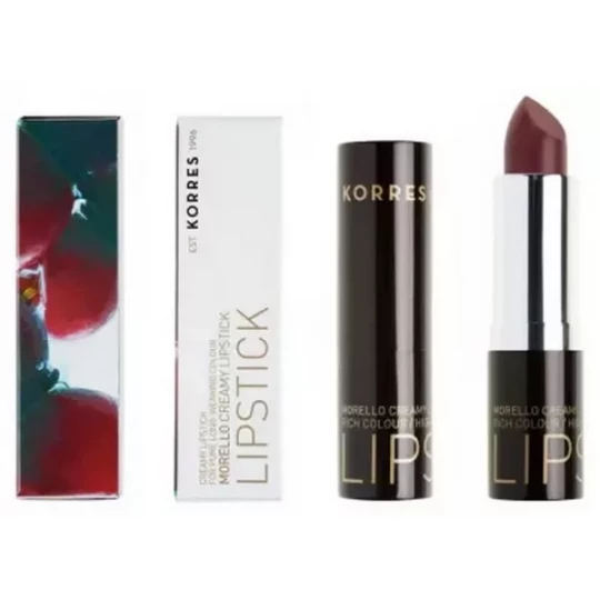 Korres Morello Creamy Lipstick 3,5 g - Teinte : 34 : Mocha Brown