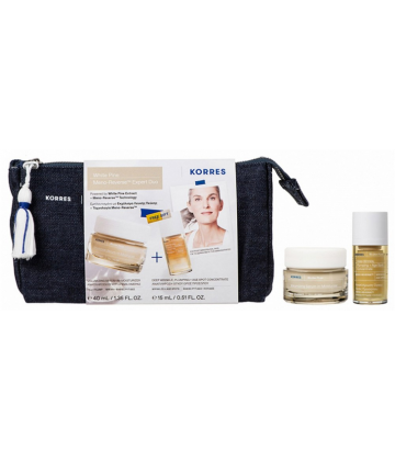 Korres Pin Blanc Sérum-en-Crème Volumateur 40 ml + Concentré Anti-Rides et Anti-Taches 15 ml Offert