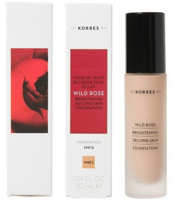 Korres Rose Sauvage Fond de Teint SPF15 30 ml