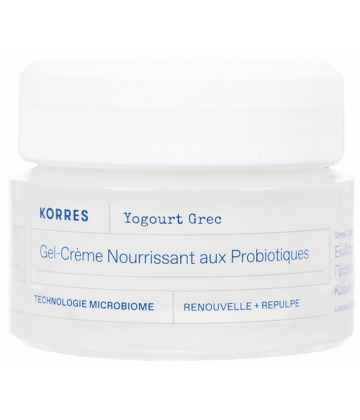Korres Yaourt Grec Gel-crème Nourrissant 40 ml + Sérum Revitalisant 15 ml Offert
