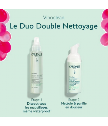 Caudalie Vinoclean Coffret Le Duo Double Nettoyage