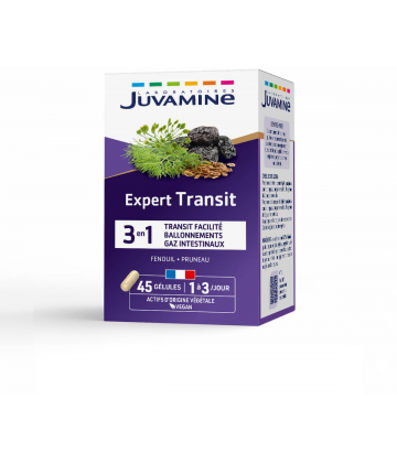 Juvamine Expert Transit 3 en 1 Gélules x 45
