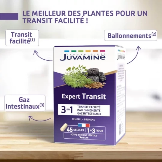 Juvamine Expert Transit 3 en 1 Gélules x 45 - image 2