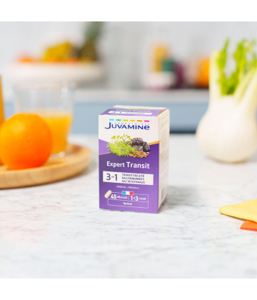 Juvamine Expert Transit 3 en 1 Gélules x 45