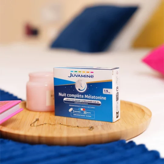 Juvamine Nuit Complète Mélatonine 1,9 mg Comprimés x 30 - image 4