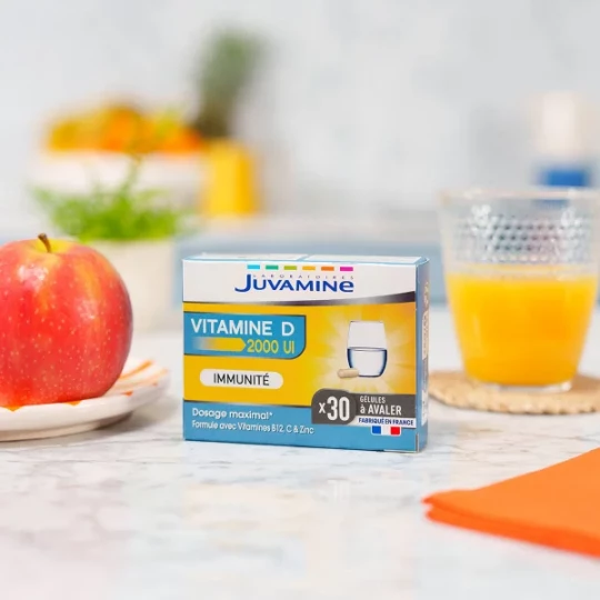 Juvamine Vitamine D 2000 UI Gélules x 30 - image 4