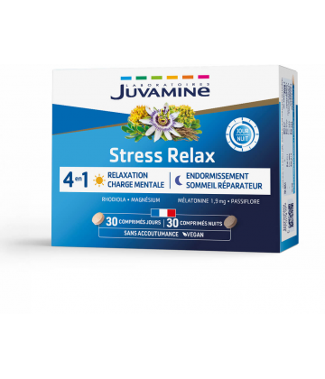 Juvamine Stress Relax Jour/Nuit Comprimés x 60