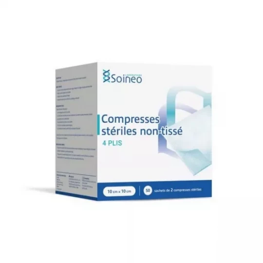Soineo Compresses Stériles Non Tissées