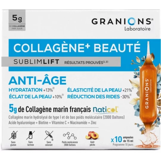 Granions Collagène+ Beauté Sublimlift Ampoules x 10
