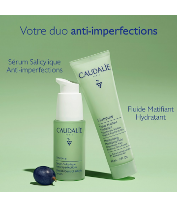 Caudalie Vinopure Fluide Matifiant Hydratant 60 ml